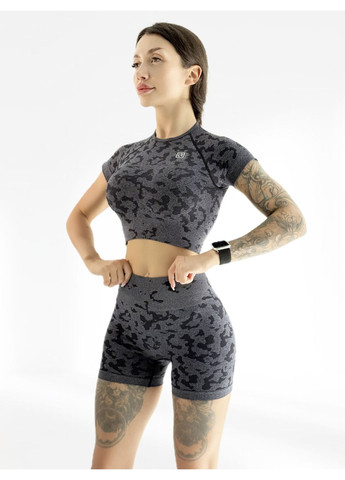 Костюм для фітнесу жіночий шорти пуш ап та топ LILAFIT (353834761)