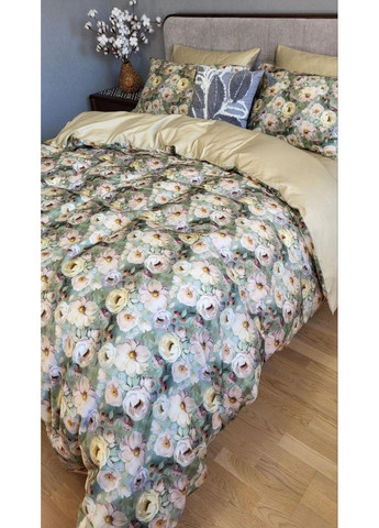 Постільна білизна з резинкою SWEETY, сатин PREMIUM Сімейний розмір, наволочки 50/70 No Brand (364218342)