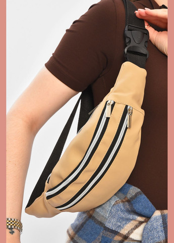 Бананка жіноча бежевого кольору Let's Shop (335364837)