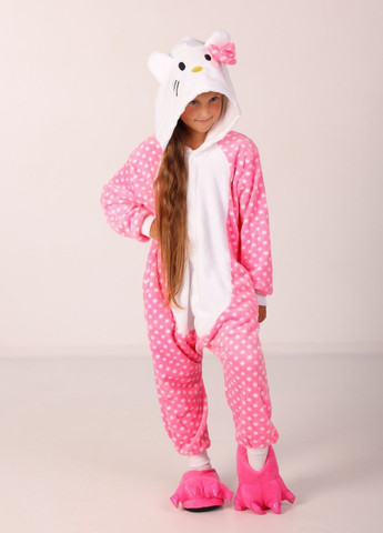 Кігурумі дитяче Хелоу Кіті з капюшоном та хвостиком плюшева піжама My Kigu (365254511)