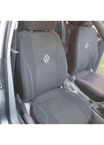 Чохли VW SHARAN 7 місць 1995-2010 з/сп і сидіння з 3 частин; закритий тил; 2 перед підлокіт; 7 подго Nika (392263772)