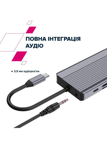 Док-станція 13 Port USB-C HUB DS-16 (CNS-TDS16) Canyon (323089488)