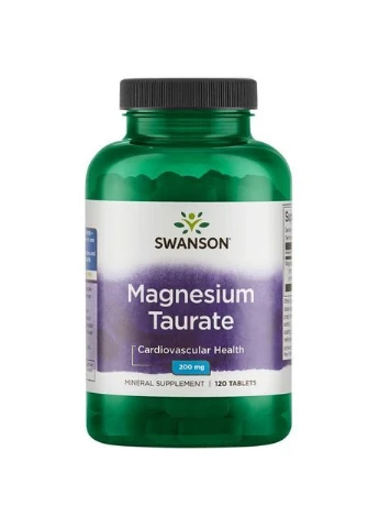 Магній (Таурат),, Magnesium (Taurate), 100 мг, табл 120 Swanson (364312222)