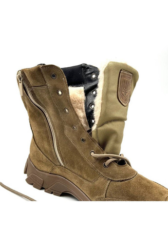 Тактичні Чоловічі Зимові Берці Шкіряні. 36-50р Койот. Водонепроникні! MBZM-1039 No Brand (302520199)