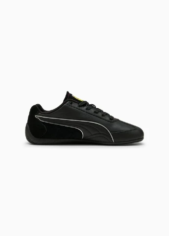 Чорні всесезонні кросівки scuderia ferrari hp speedcat sneakers unisex Puma