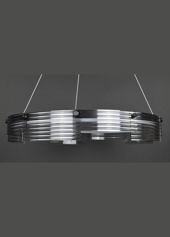 Люстра светодиодная подвесная LED светильник для квартиры на потолок лэд 27948 Черный 30-110х60х60 см. Sunnysky (364756224)