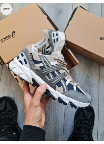 Бежеві Осінні кросівки чоловічі asics gel-sonoma 15-50 gore-texgray / beige асікс гель сонома 15-50 No Brand