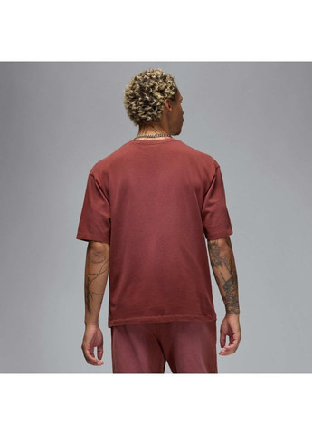 Бордовая футболка mflt ess wsh 85 ss crw Jordan
