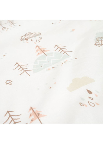 Комплект постельного белья Sky Forest, 120х90 см, 4 предмета, молочный () Twins 3023-TS-1014 (362080680)