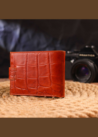 Чоловічий гаманець з натуральної фактурної шкіри 21510 Canpellini (331913372)