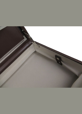 Кейс дипломат из эко кожи Коричневый 44х33х13 см Portfolio (297644370)