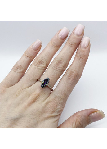 Кольцо серебряное с мистик топазом 17 2,67 г No Brand (370142497)