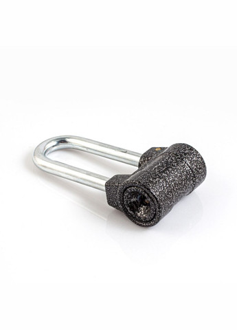 Замок навесной 57*40 мм открытый длинная дужка (амбарный) 3кл серый Comit (322520528)