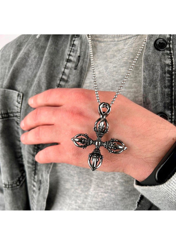 Готичний панк кулон з нержавіючої медичної сталі PS-049 No Brand (299340112)