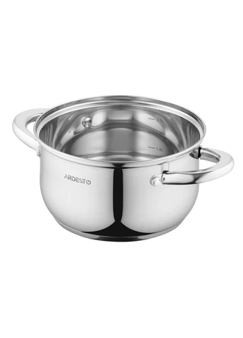 Каструля з кришкою Gourmet AR-1923-GSS 18 см 2.3 л Ardesto (348133517)