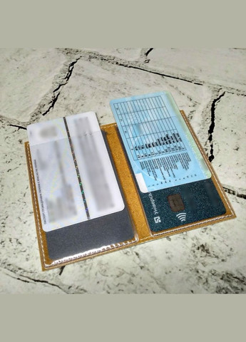 Обложка для ID паспорта Мрамор обложка на пластиковый паспорт права 6,5х9,3 см No Brand (325428497)