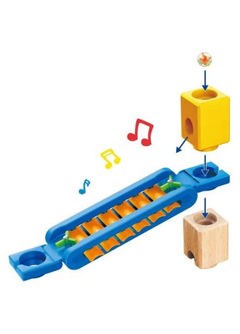 Конструктор лабиринт Quadrilla Спирали 129 элементов (E6024) Hape лабіринт Quadrilla Спіралі 129 елементів (368471455)