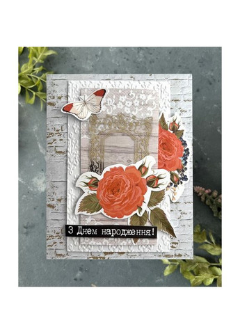 Набір для створення вітальних листівок "Трояндові мрії" FDGCK-042, 6 шт Bambi (361146706)