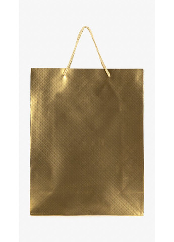 Новорічний подарунковий пакет 755L Золотий shop (2000999333576) No Brand (367115186)