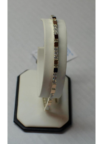 Серебряный браслет со вставками из золота Silver Style (367113180)