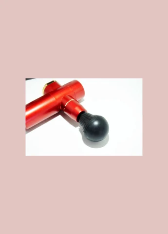 Портативный ручной массажер пистолет для тела Mini Red Fascial Gun (389923266)