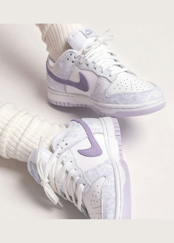 Цветные всесезонные кроссовки dunk low purple pulse (w) - dm9467-500 Nike
