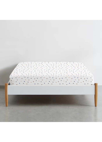 Євро постіль з простирадлом на гумці Mousse CS5 200х220 см Cosas (307475696)