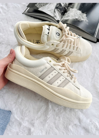 Кросівки жіночі Adidas Campus x Bad Bunny Beige | Адідас Кампус х Бед Банні бежеві No Brand бежеві демісезони (341264145)