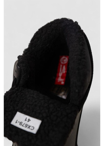 Чорні Осінні кросівки чоловічі зимові на хутрі Sport Line Кроссовки