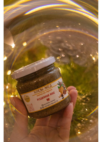🍯 Крем-мед «Рождественский микс», 200мл 🎄 ЛИМИТИРОВАННАЯ ПАРТИЯ yourbee_honey (371500845)