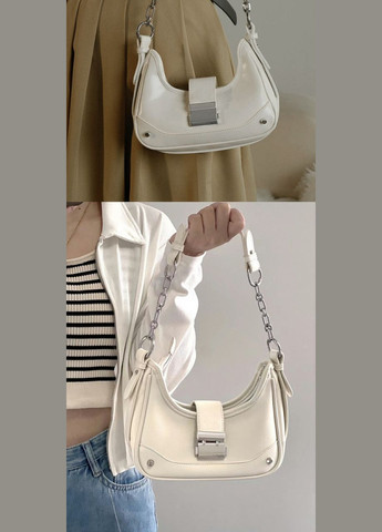 Женская сумка багет 10573 через плечо No Brand (344446498)