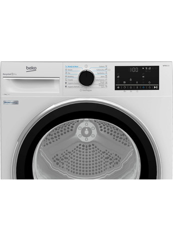 Сушильная машина тепловой насос, 9кг B5T69233 BEKO (314777477)