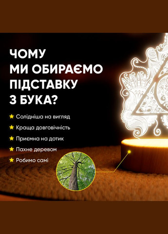 Світильник-нічник від USB "Смертельні реліквії" Lampic (308250566)