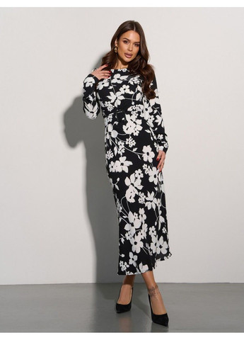 Черное деловое платье issa pus 15076 черный ISSA PLUS