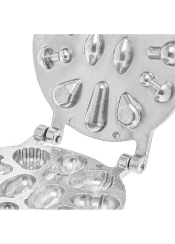 Форма для випічки горішків з начинкою горішниця для половинок печива асорті (велика) ХЕАЗ (368580574)