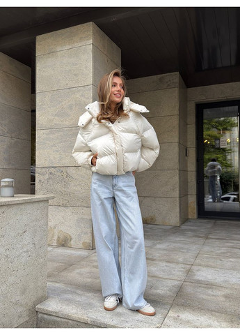 Молочная кроп-пуфер irish цвет молоко глянец milirud