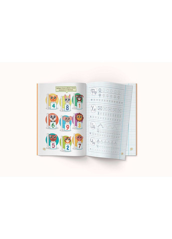 Первые прописи с заданиями. Украинский язык. Учимся писать буквы правильно Crystal Book (368545161)