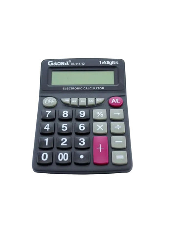 Калькулятор многофункциональный настольный DS-111-12 бухгалтерский VTech (282927824)