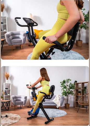 Велотренажер магнитный TINY черно-синий Thunder (329201407)