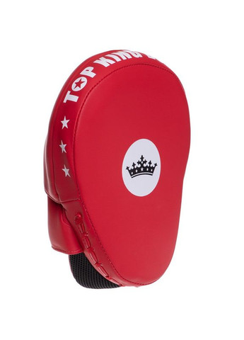 Лапа Вигнута шкіряна (2шт) KING Super (р-р 26x18x9см, червоний) (TKFMS_Червоний) Top King Boxing (361436253)