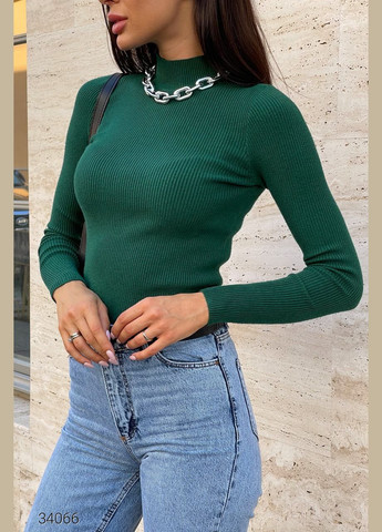 Водолазка в рубчик с воротом-стойкой Liton (303727693)