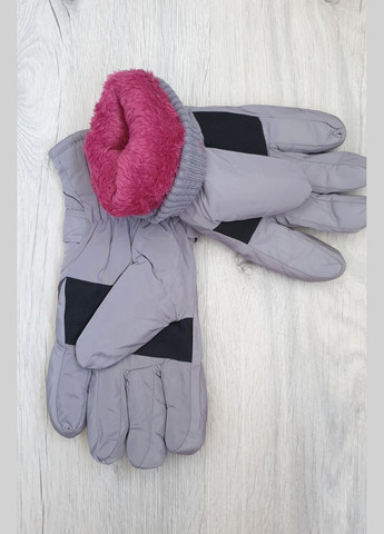 Підліткові/дорослі балонові рукавиці на хутрі, з 15-ти років No Brand (302526538)