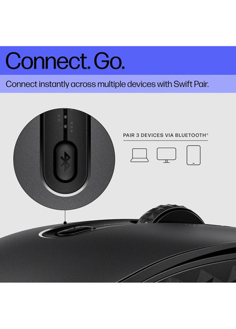 Миша 7M1D4AA 690 Rechargeable, BT, HP (362712681)