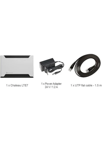 Беспроводной маршрутизатор (роутер) Chateau LTE7 (D53G-5HacD2HnD-TC&R11e-LTE7) [167910] Mikrotik (400986935)