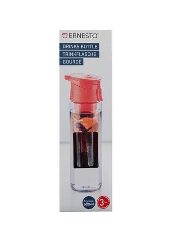 Пляшка для пиття із заварним пристроєм 0,6L Crivit Ernesto (297847376)