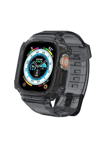 Чехол-ремешок Rugged Armor Pro для Apple Watch Ultra / Ultra 2 49 mm Space Crystal (ACS06028) KLB Spigen (390056826)