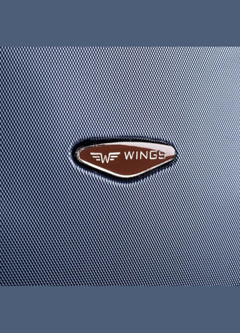 Дорожный Чемодан 402 - L (серебряный) Wings (346529629)