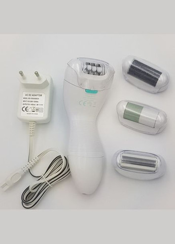 Епілятор 4 в 1 бритва пемза електробритва жіноча GM-7006 White Gemei (306716602)