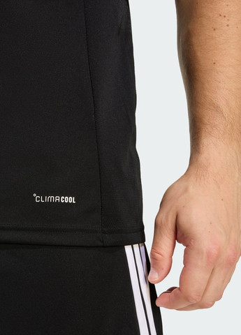 Черный демисезонный спортивный лонгслив adidas с логотипом