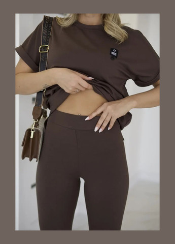 Літній костюм футболки з лосинами No Brand (335868290)